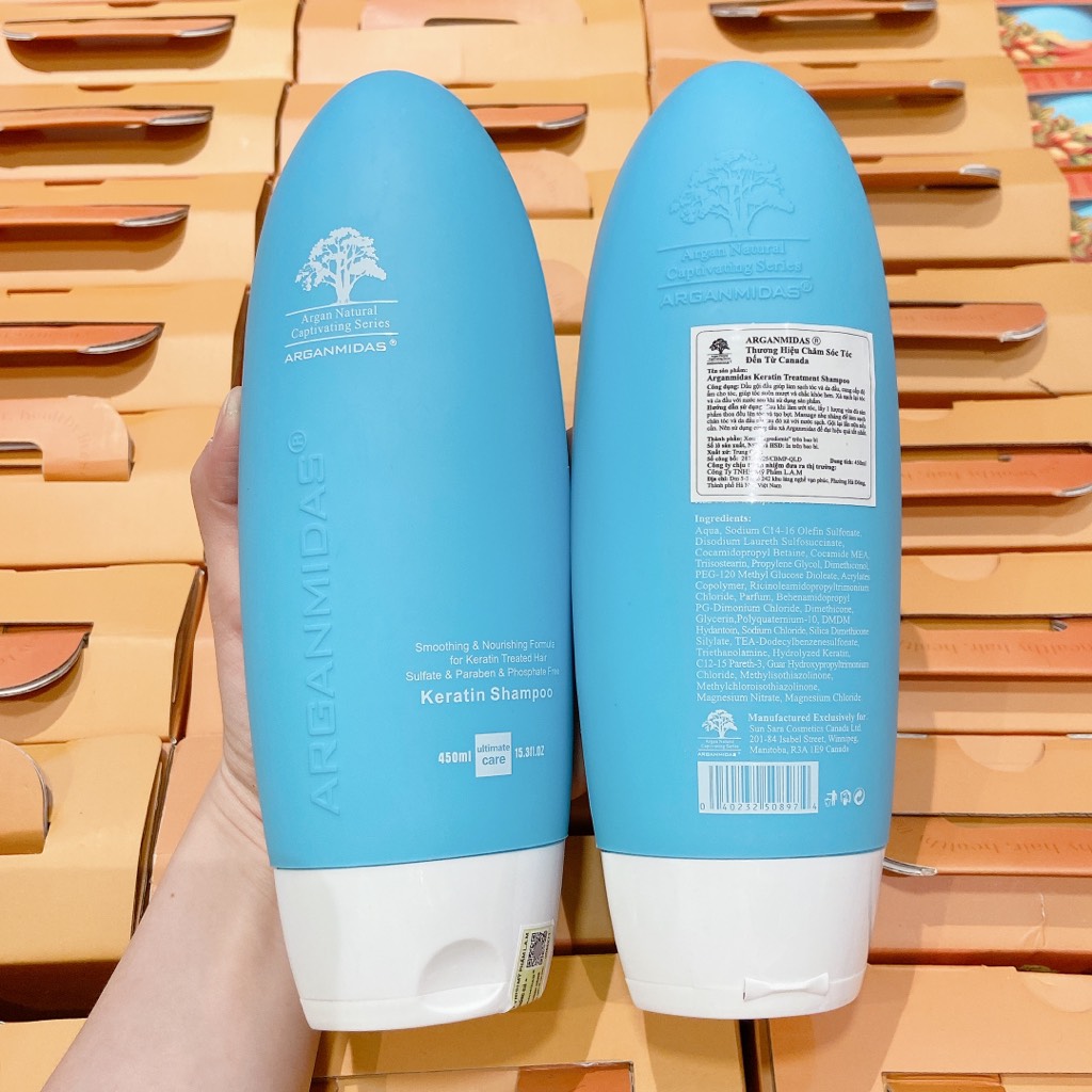 Dầu gội Arganmidas 450ML