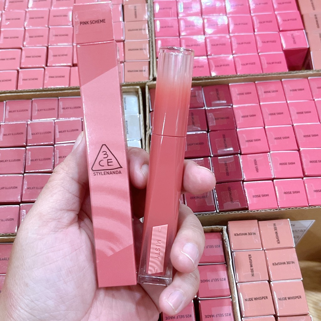Son Bóng 3CE Misty Lip Bare CT