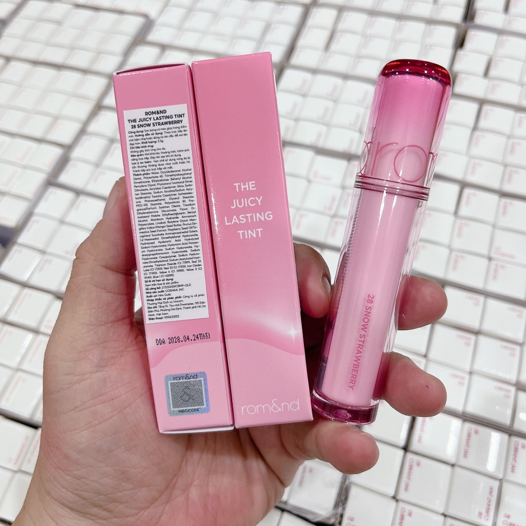 VAT - Son Bóng ROMAND The Juicy Lasting Tint ( mẫu mới ) CT