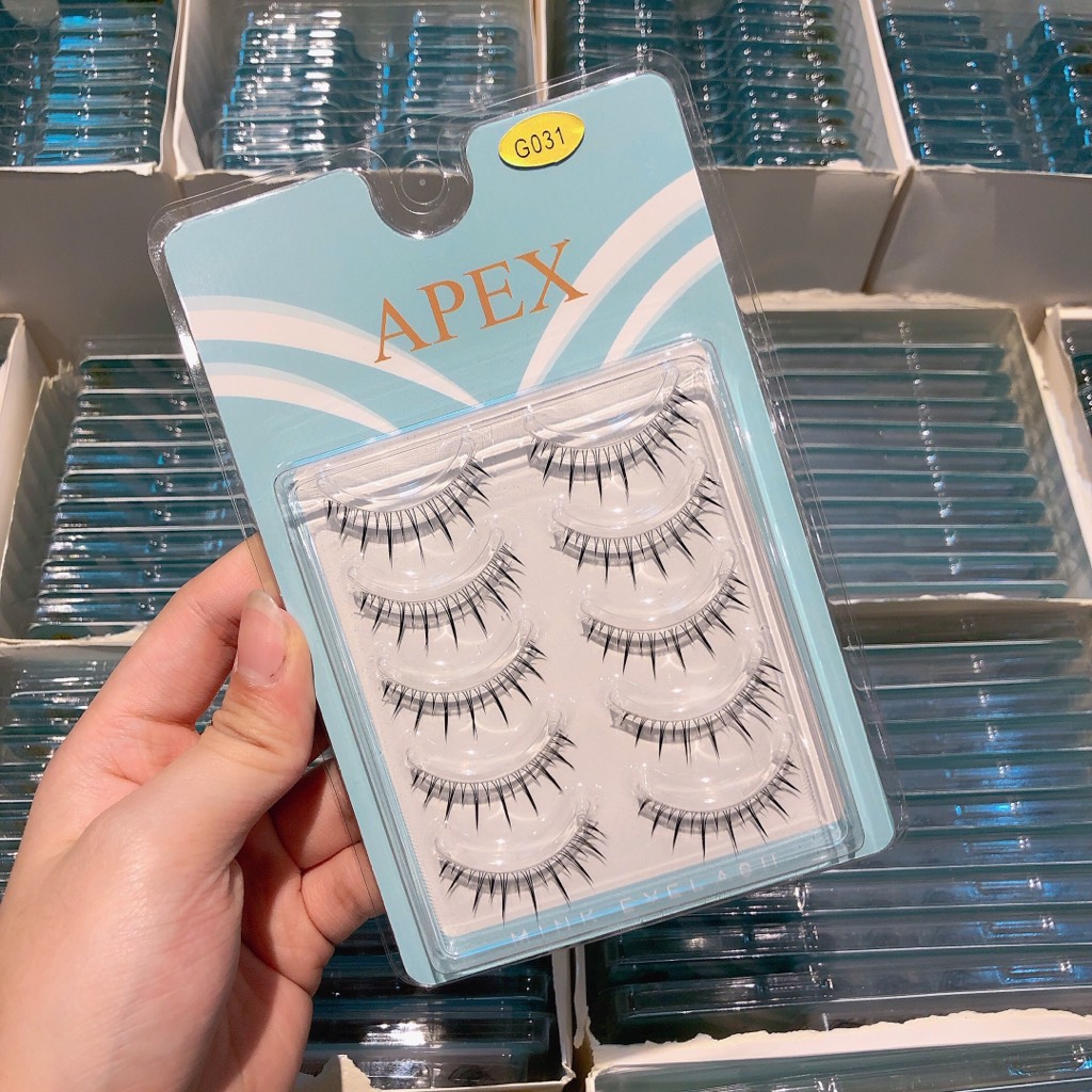 Set Mi Giả 5 Cặp Apex Trong