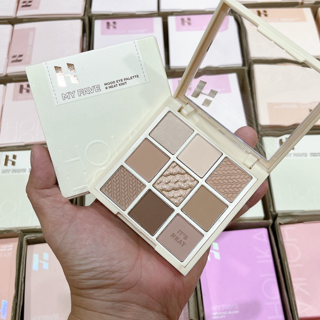VAT - [ PEONYNK ] Bảng Mắt HOLIKA HOLIKA My Fave Mood Eye 9 ô