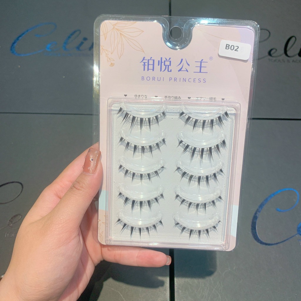 Mi Giả 5 Cặp Borui Princess