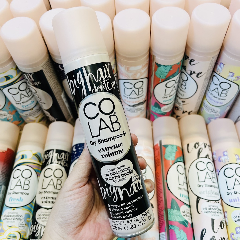 Dầu Gội Khô COLAB Dry 200ml