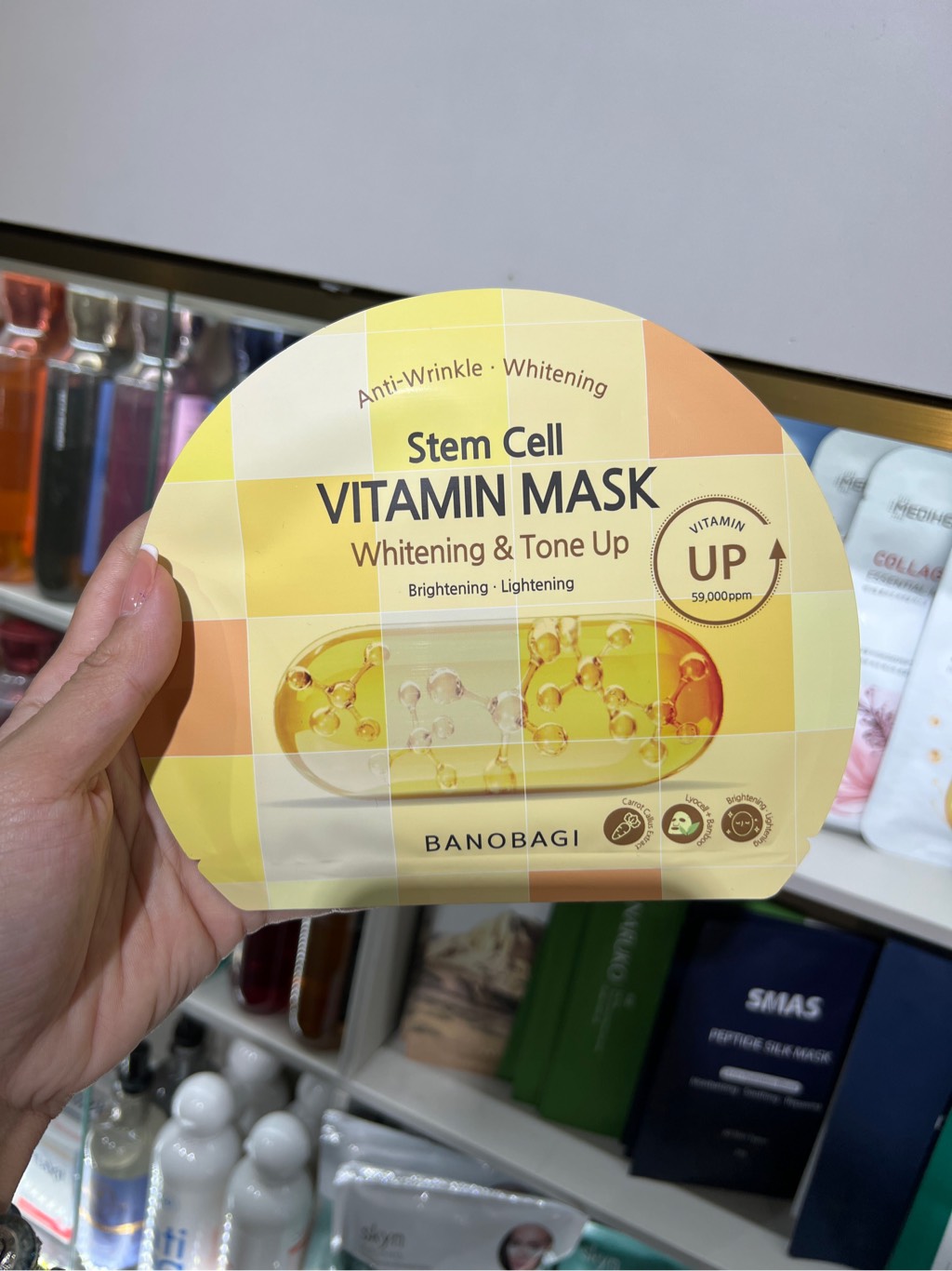 Mặt Nạ Banobagi Stem Cell Vitamin Whitening