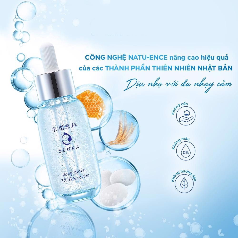 Serum Cấp ẩm Senka Deep Moist 3X HA 30ml