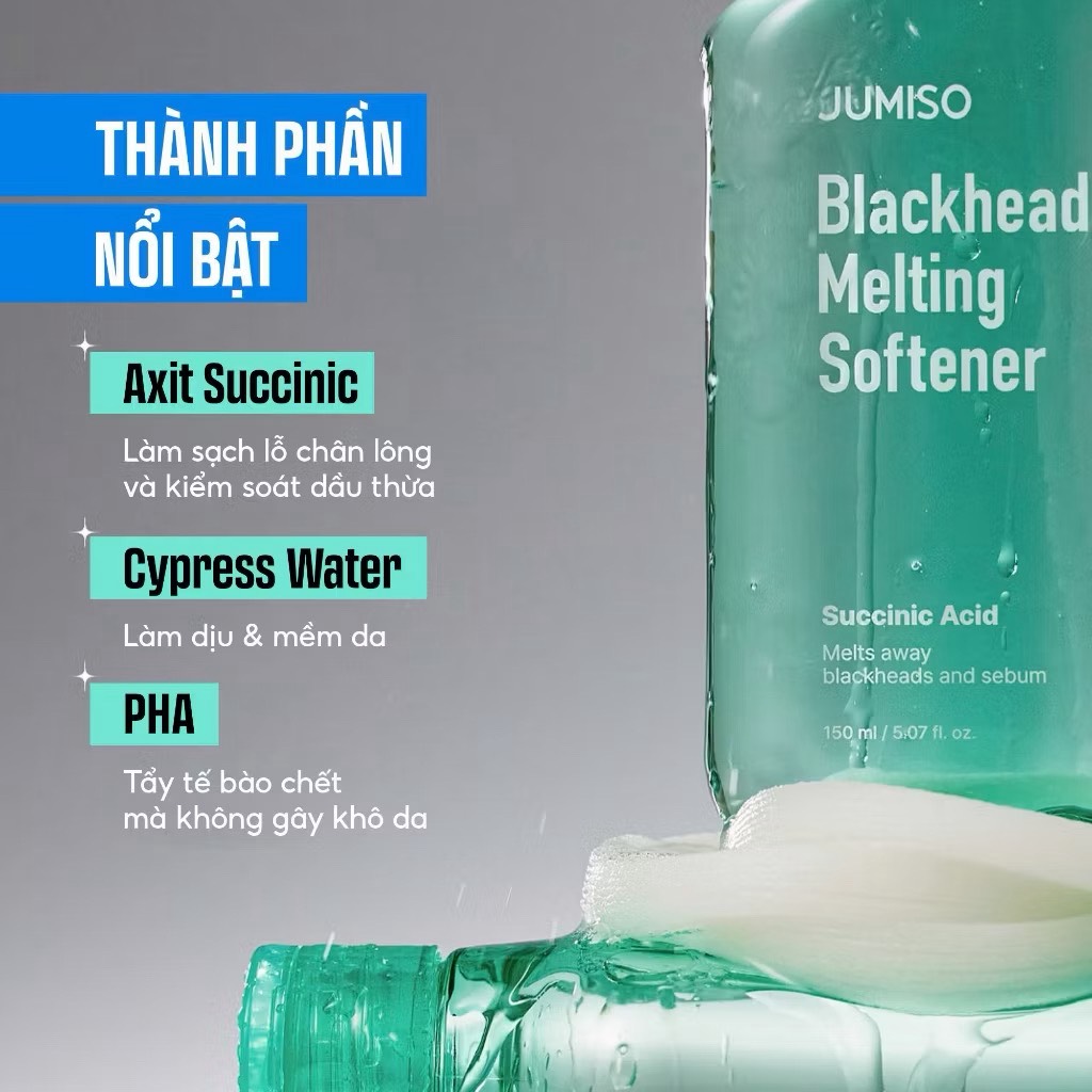 Tinh Chất JUMISO Blackhead Melting Softener 150ml