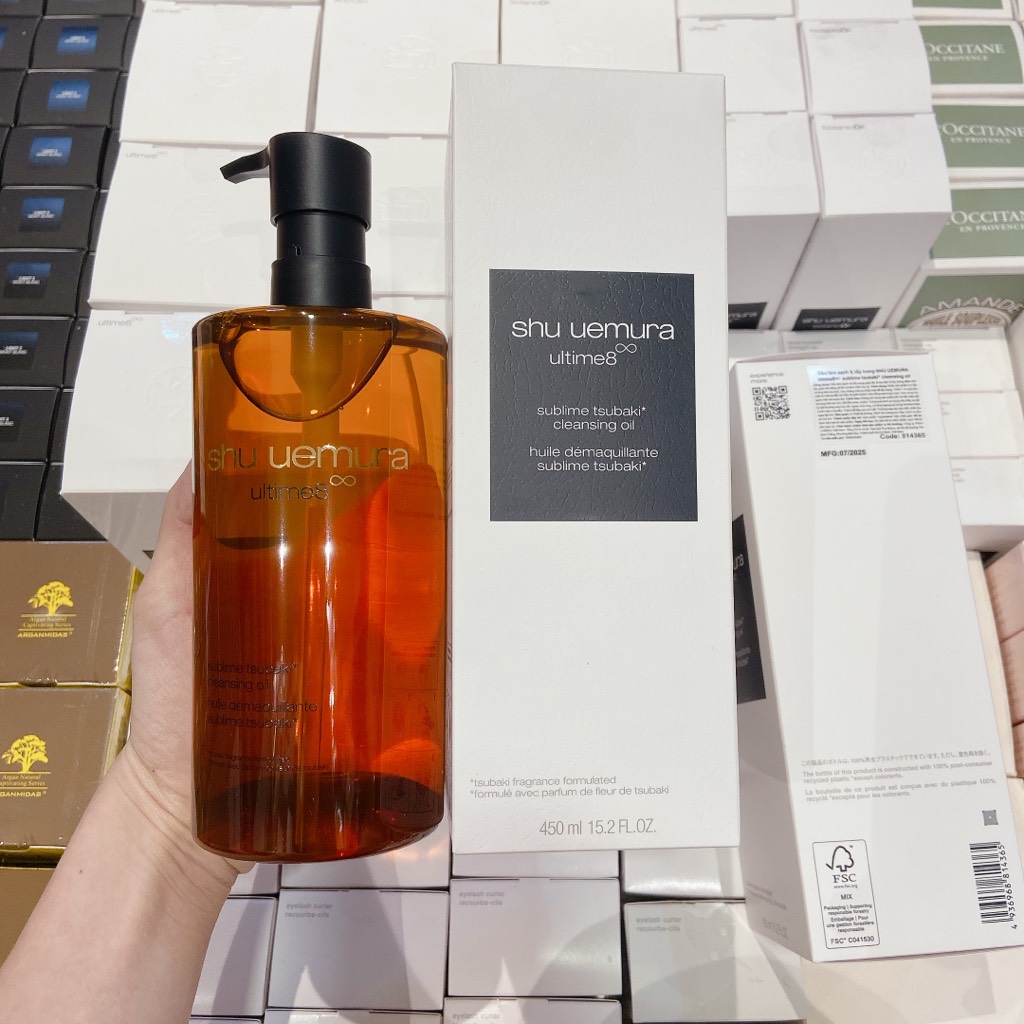 Dầu Tẩy Trang Shu Ultime8 Nâu