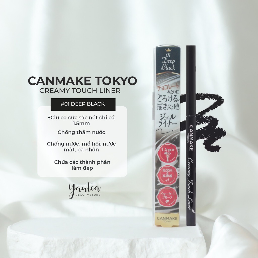 Bút Kẻ Mắt Canmake Tokyo Creamy Touch Liner