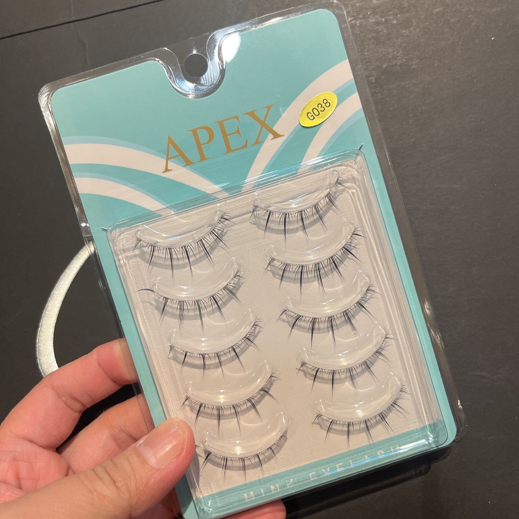 Set Mi Giả 5 Cặp Apex Trong