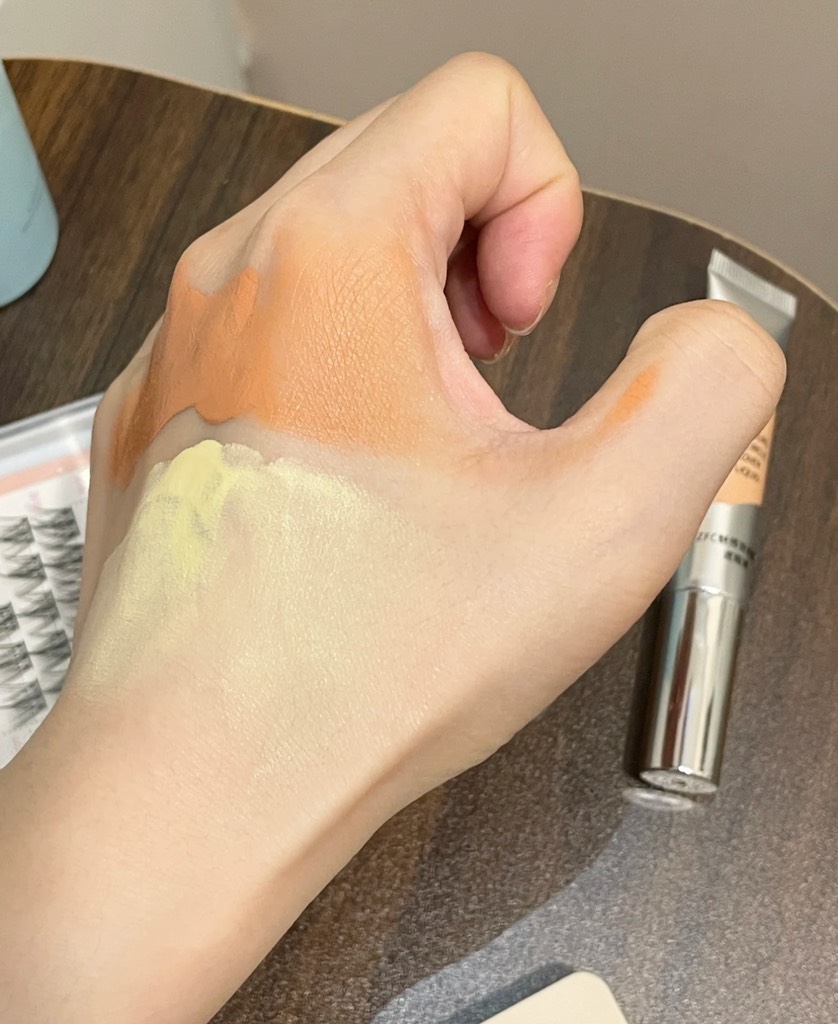 Set 2 Tuýp Che Khuyết Điểm ZFC 2 Colours Eye Circle Cover Liquid 10g