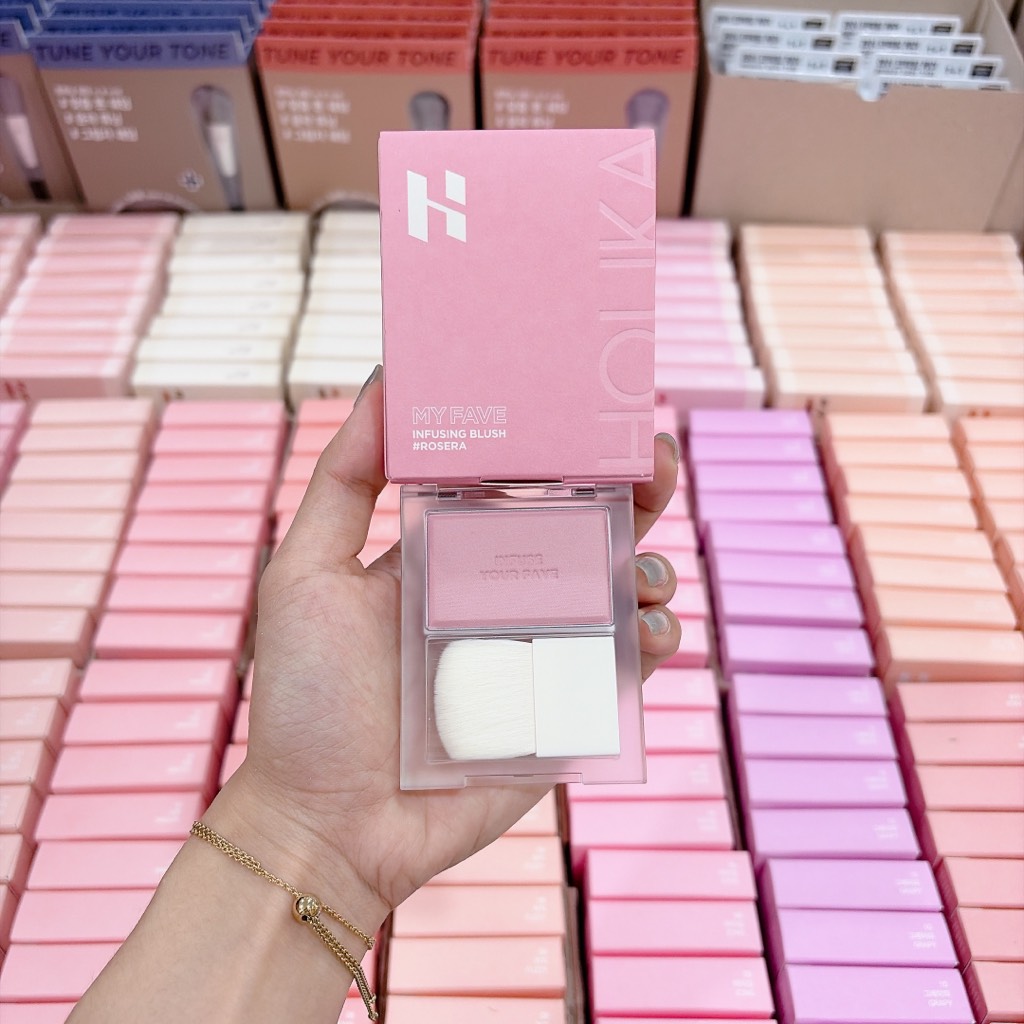 VAT - [ PEONYNK ] Má Hồng HOLIKA HOLIKA My Fave Infusing Blush 5.5g