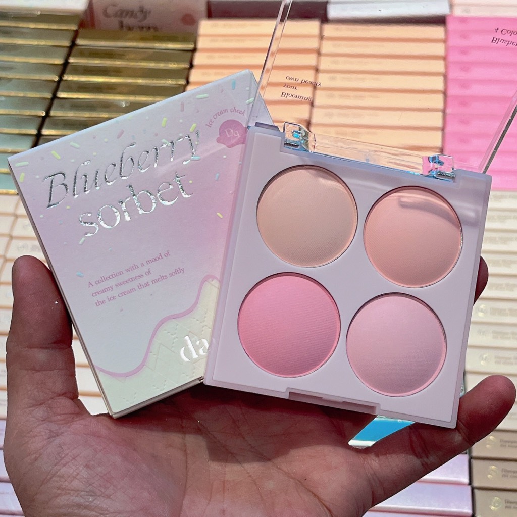 VAT - Má hồng Dasique Blending Mood 4 ô Tròn