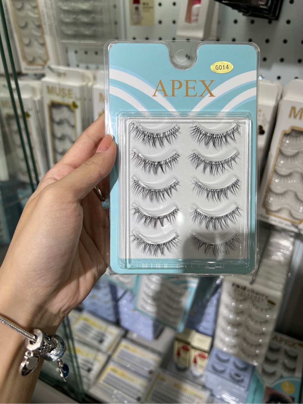 Set Mi Giả 5 Cặp Apex Trong