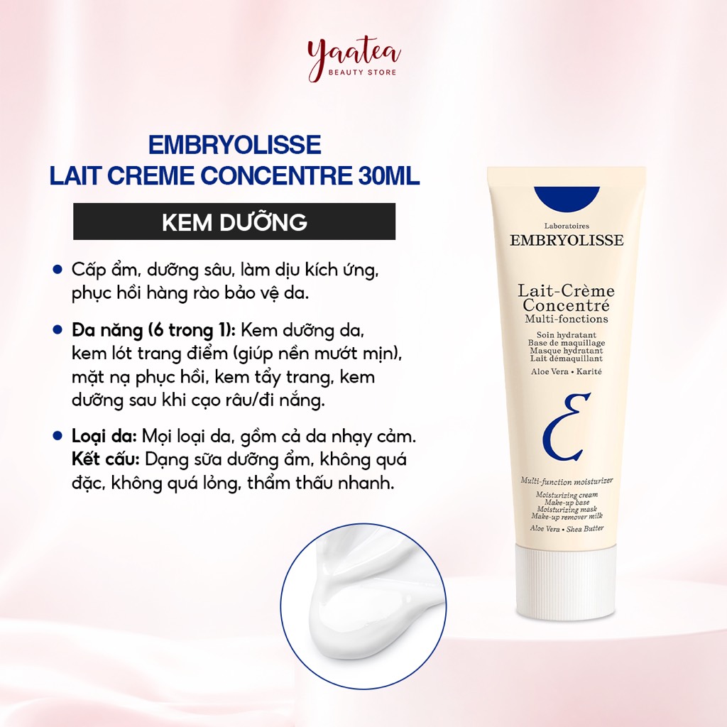 Kem Dưỡng Embryolisse 30ml