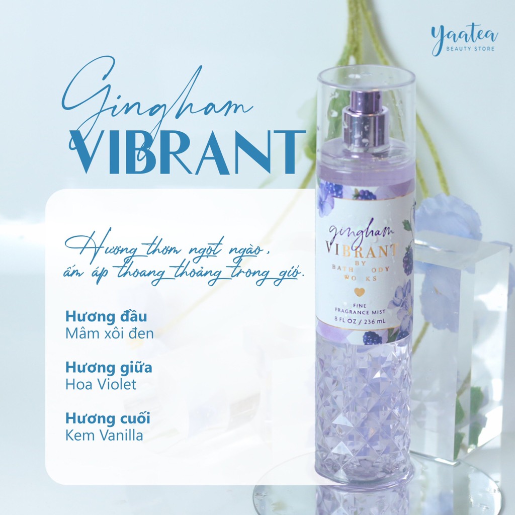 Xịt thơm Bath & Body Works 236ml