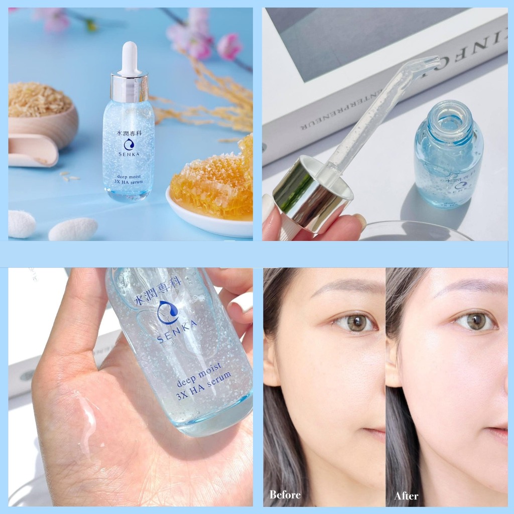 Serum Cấp ẩm Senka Deep Moist 3X HA 30ml