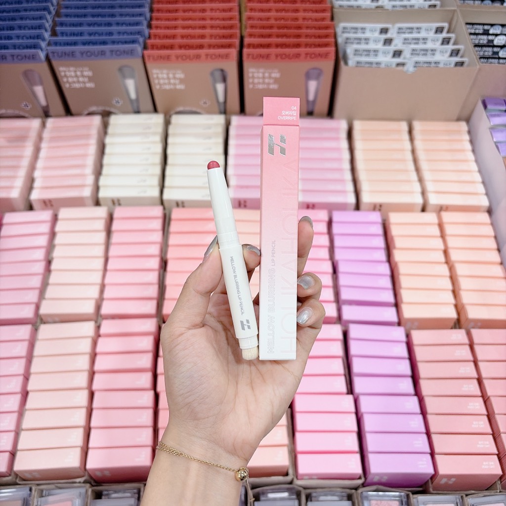 VAT - [ PEONYNK ] Chì Môi HOLIKA HOLIKA Mellow Blurring Lip Pencil