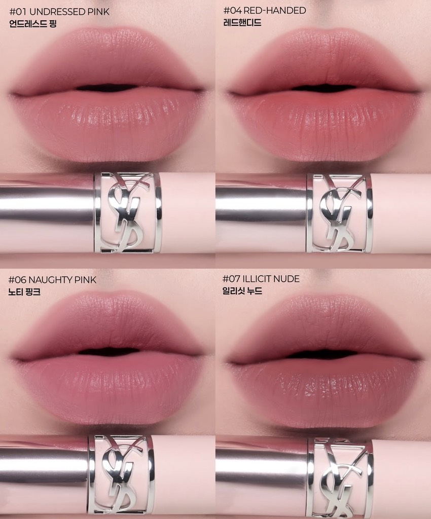 Son & Má Hồng Thỏi YSL Lovenude Lip Blusher 3g