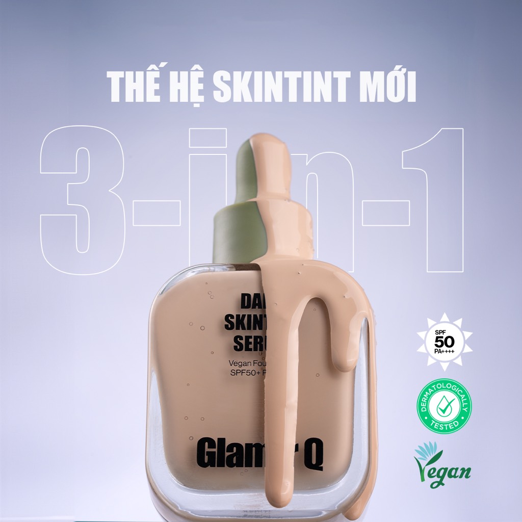 Nền Glamrr Q Daily SkinTint Serum Vegan 30ml CT