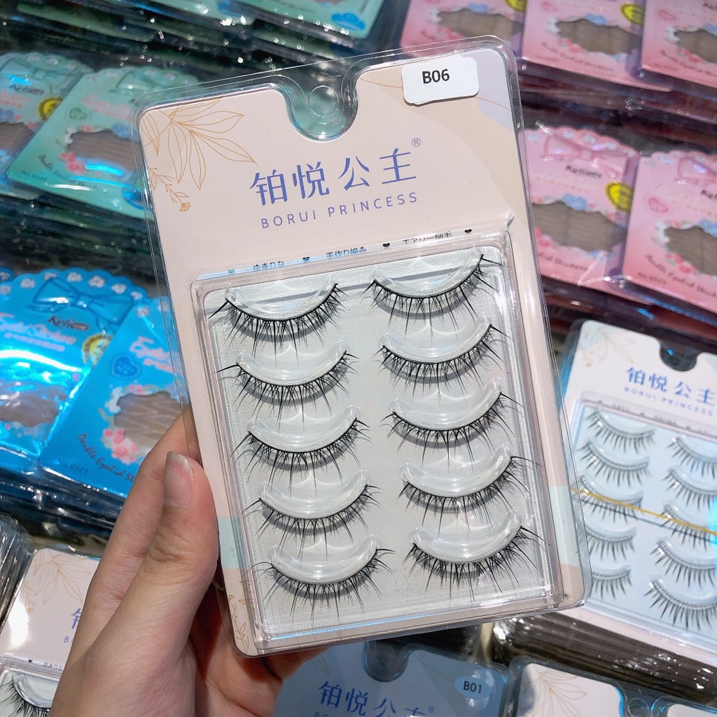 Mi Giả 5 Cặp Borui Princess