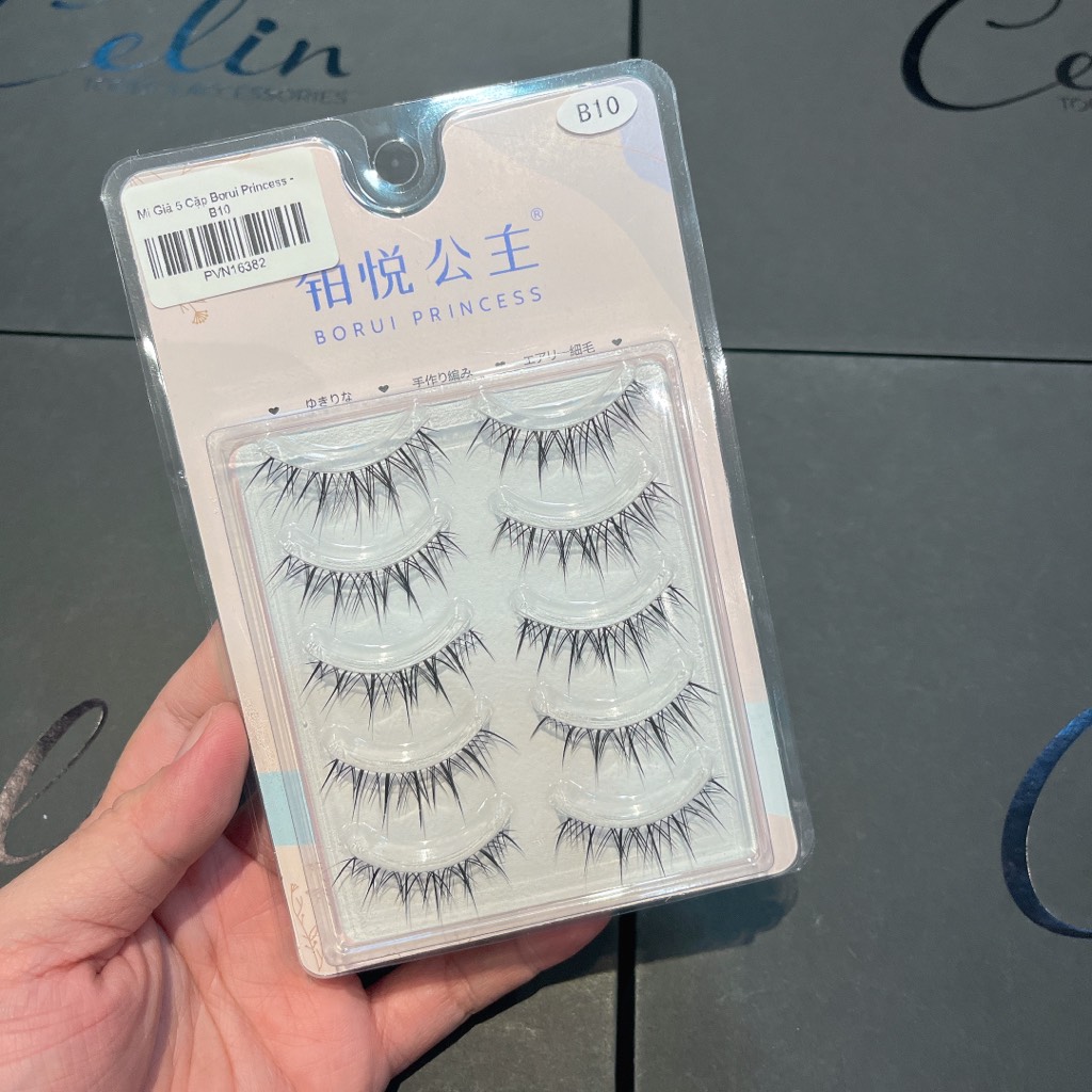 Mi Giả 5 Cặp Borui Princess