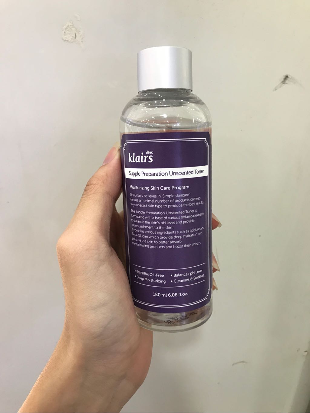Toner Klairs Unscented 180ml