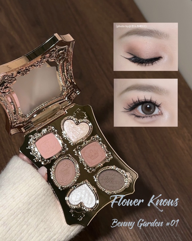 Bảng Mắt Flower Knows Bunny Garden 6.5g