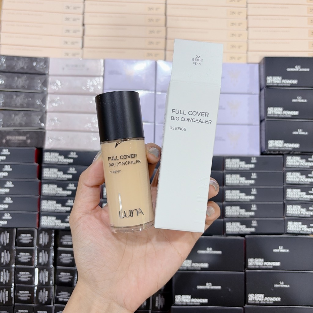 Che khuyết điểm LUNA Full Cover Big Concealer 40g