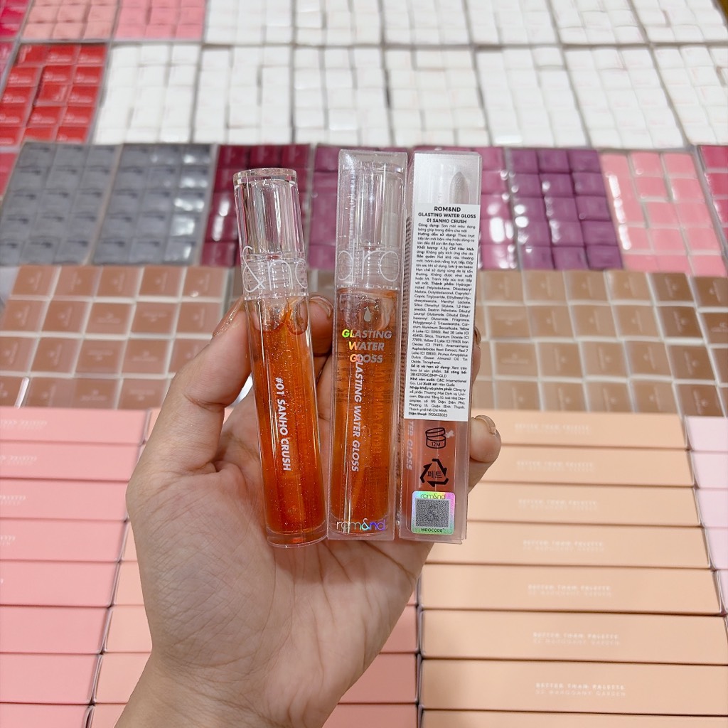 Son bóng ROMAND Glasting Water Gloss CT
