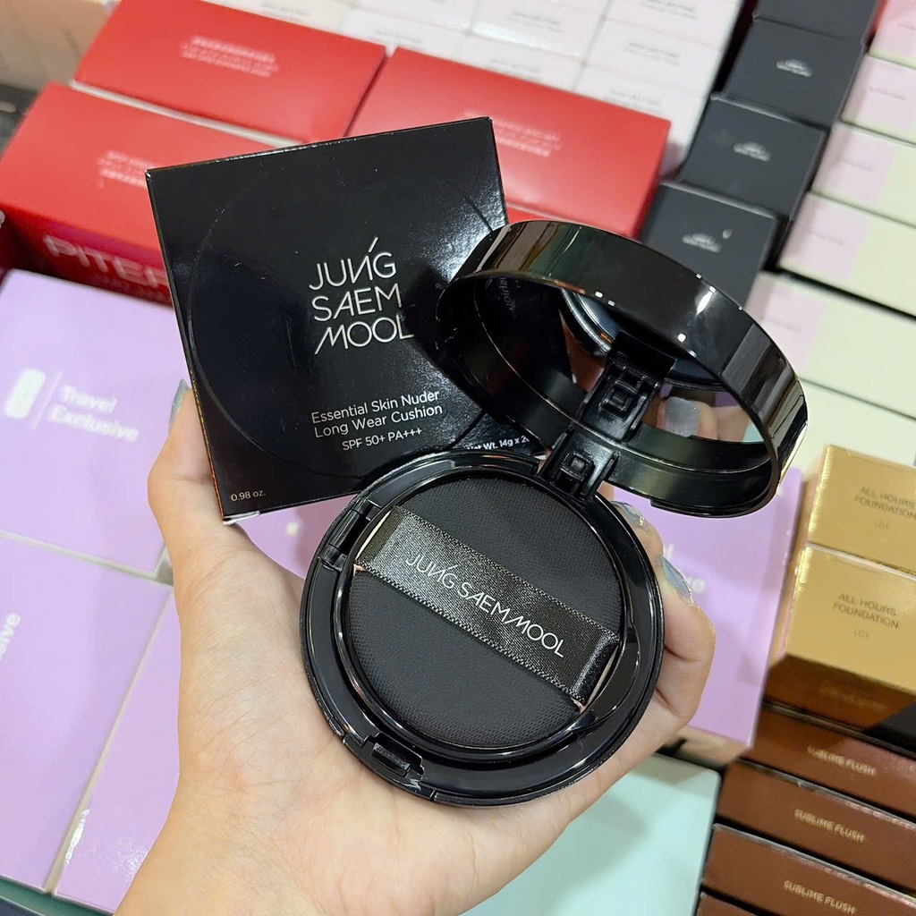 [ MẪU MỚI ] Cushion Jung Saem Mool Essential Skin Nuder Long Wear
