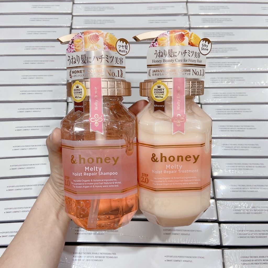 Cặp Gội Xả & Honey 440ml