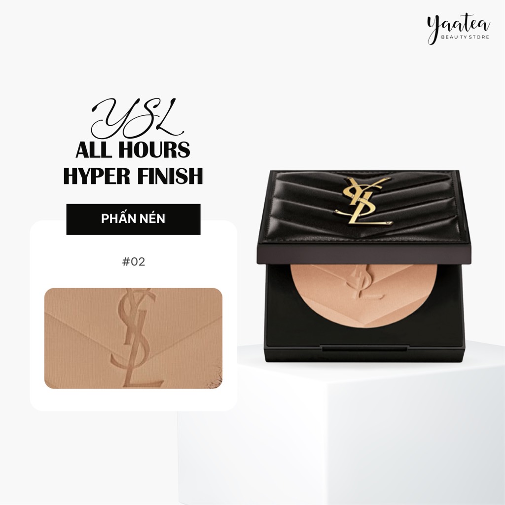 Phấn Nén YSL All Hours Hyper Finish 7.5g