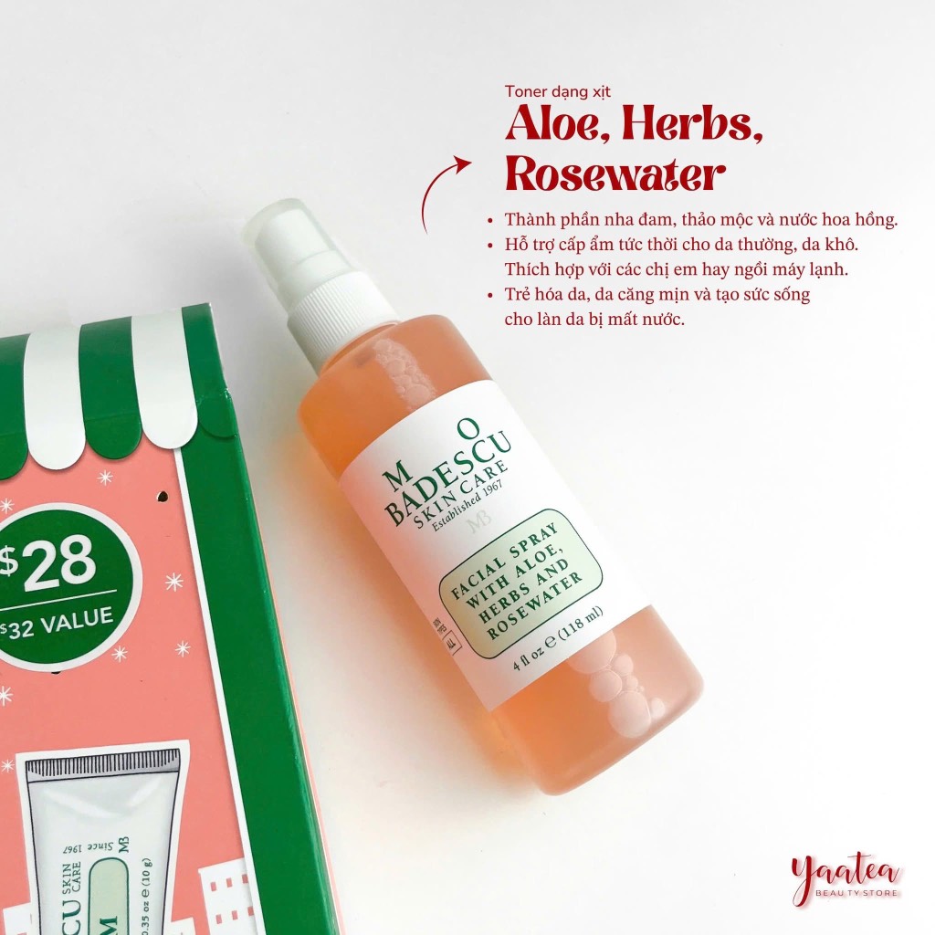 Set Mario Badescu Skin Care (3 món)
