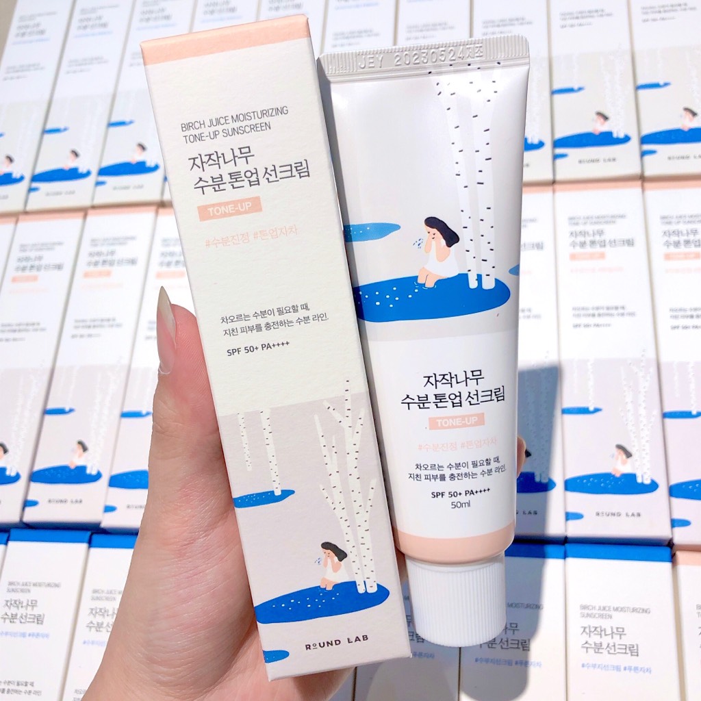 Kem Chống Nắng Round Lab Birch Juice Moisturizing SPF50 50ml