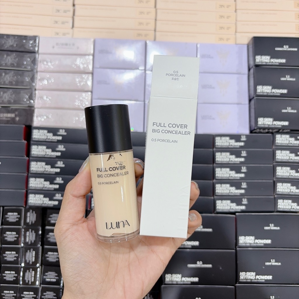 Che khuyết điểm LUNA Full Cover Big Concealer 40g