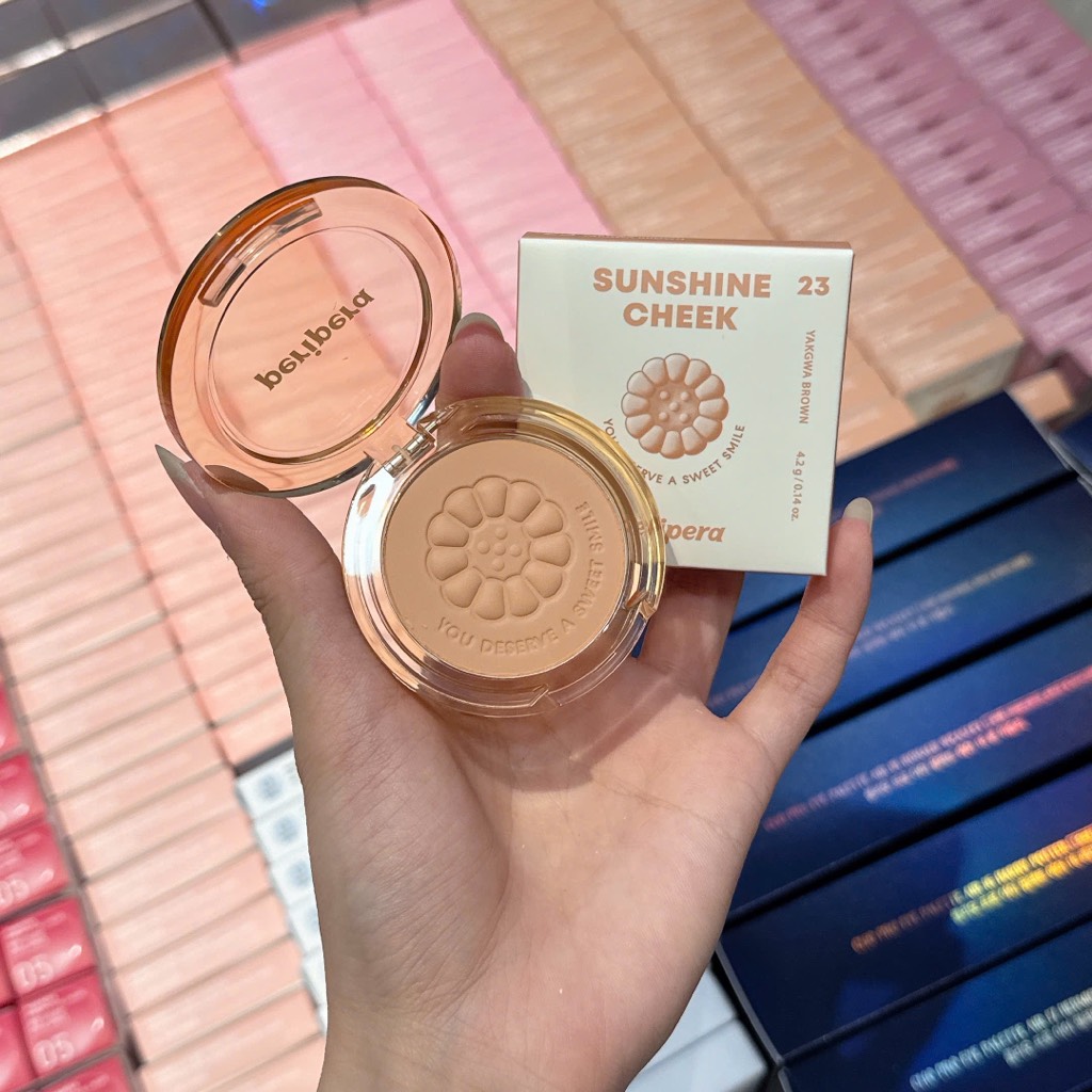 Má hồng Peripera Pure Sunshine Cheek