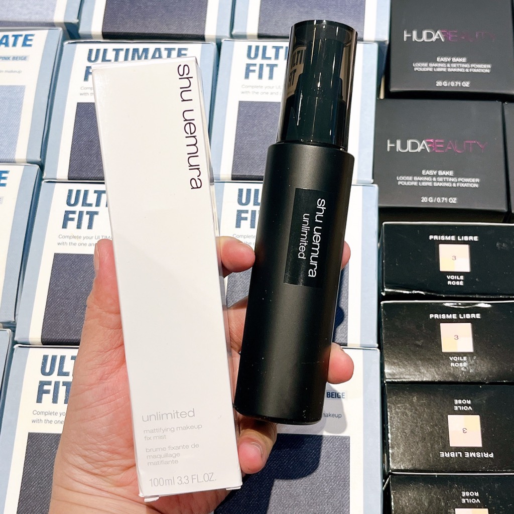 Xịt Makeup Shu Unlimited Lasting Makeup Fix Mist 100ml