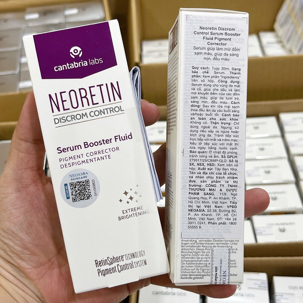 Serum Trị Nám Neoretin Discrom Control Booster Fluid 30ml