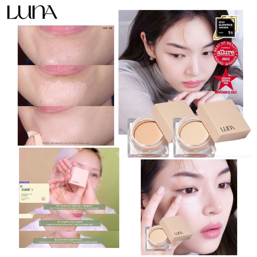 Che Khuyết Điểm Dạng Hũ Conceal Pot LUNA
