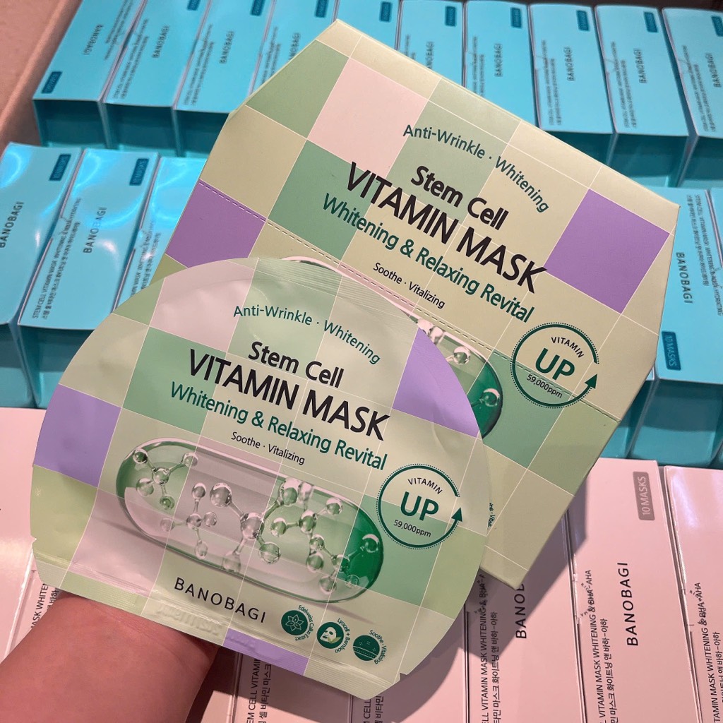 Mặt Nạ Banobagi Stem Cell Vitamin Whitening