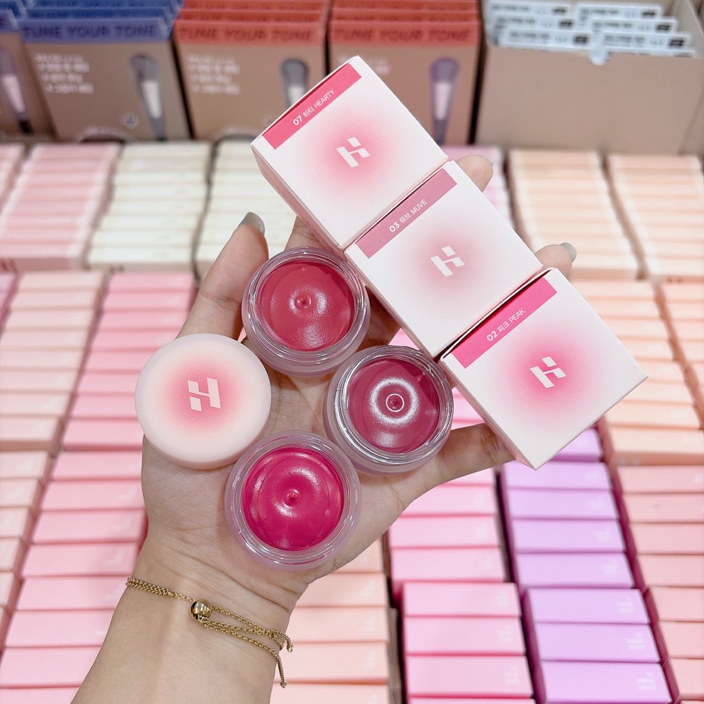 VAT - [ PEONYNK ] Son Bùn HOLIKA HOLIKA Melting Blur Lip Pot 5g