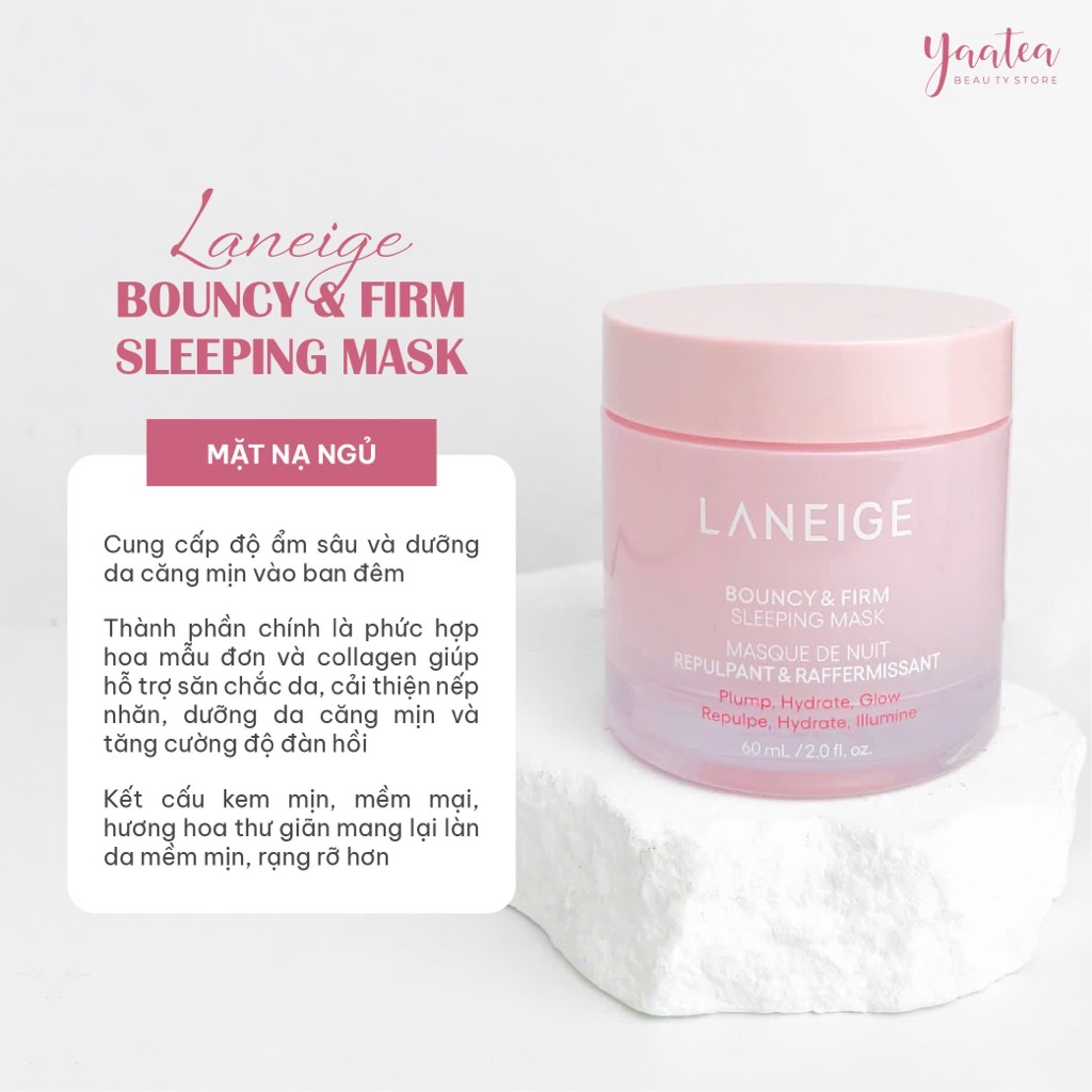 Mặt Nạ Ngủ Laneige Bouncy & Firm Sleeping Mask