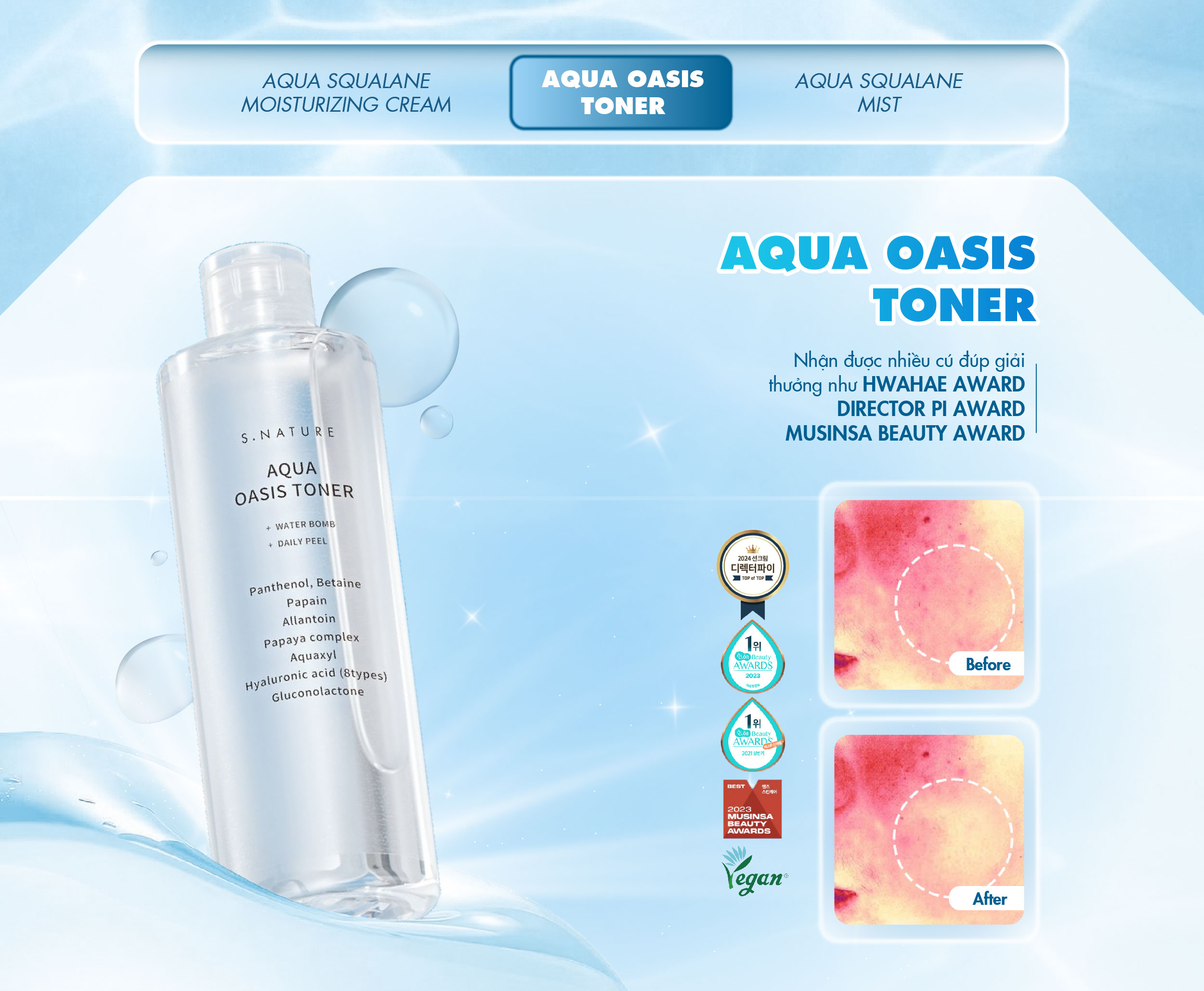 VAT - [ PEONYNK ] Toner S.Nature Aqua Oasis