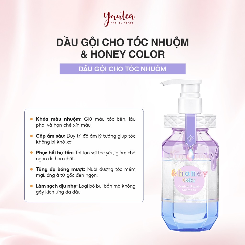 VAT - Dầu gội & Honey 440ml
