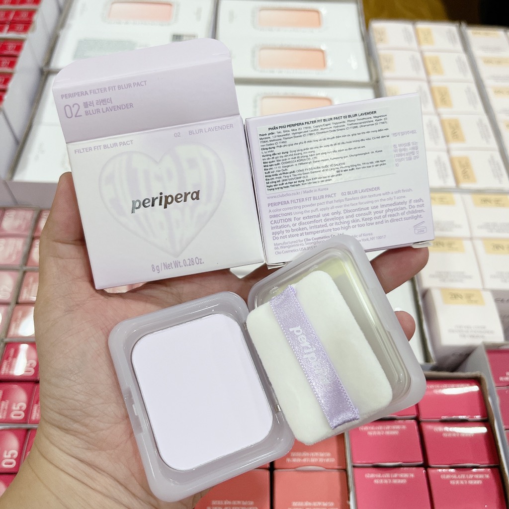 Phấn Nén Peripera Filter Fit Blur Pact