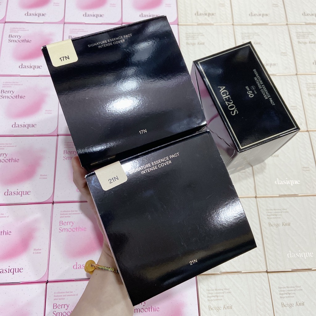 Phấn Nền Tươi AGE20’s Signature Essence Pact (Intense Cover, SPF50+, 14g)