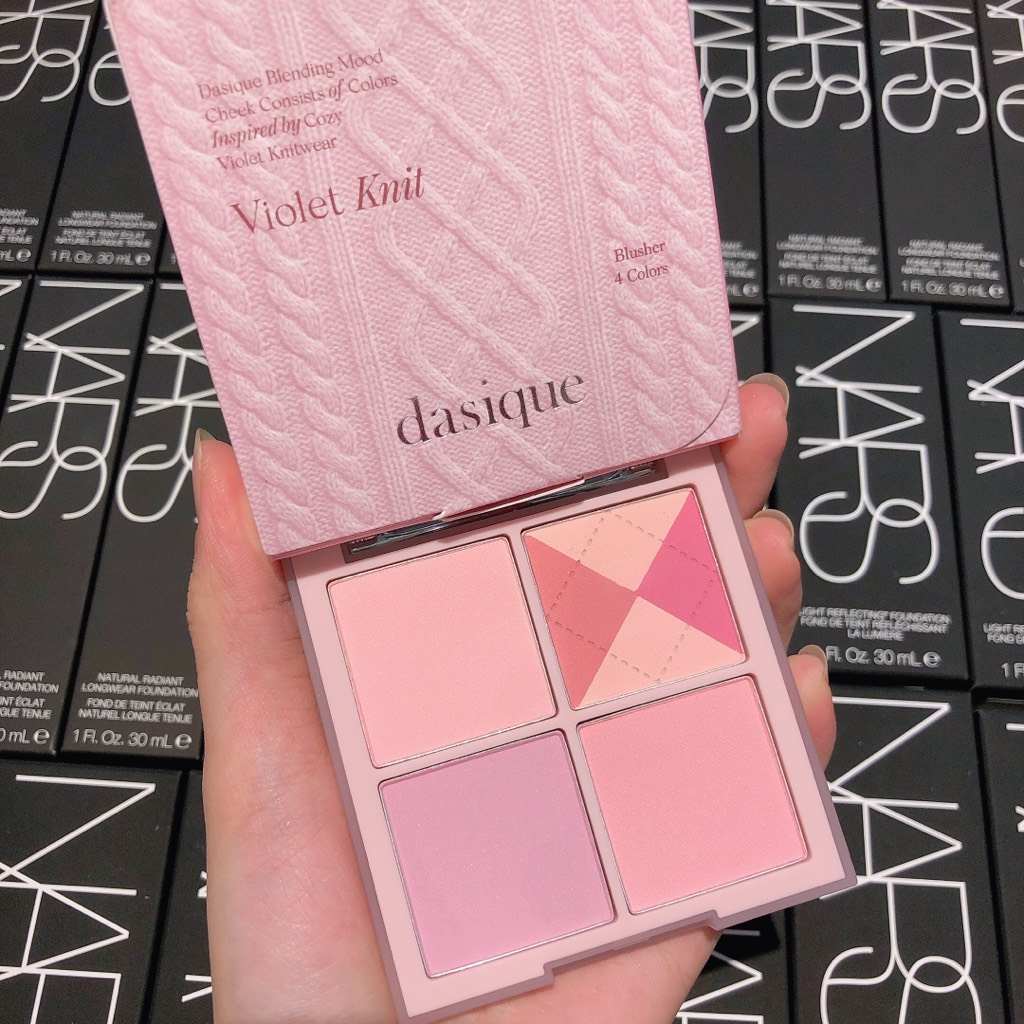 VAT - Má hồng Dasique Blending Mood 4 ô Tròn