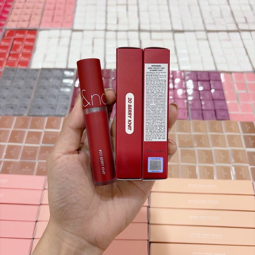 Son kem ROMAND Zero Velvet Tint CT