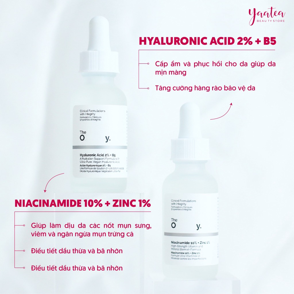 Serum The Ordinary Niacinamide 10% + Zinc 1% 30ml