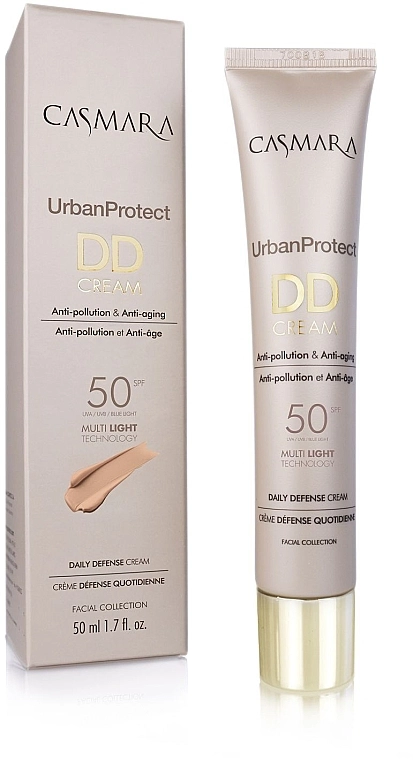 KCN Casmara DD Cream UrbanProtect Multi Light SPF50 CT - 00 Natural Light